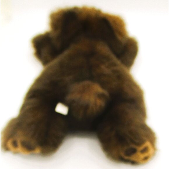 Purr-Fection MJC Plush Stuffed Bear Brown Floppy Cuddly Toy Soft Fur 14" - Picture 3 of 5